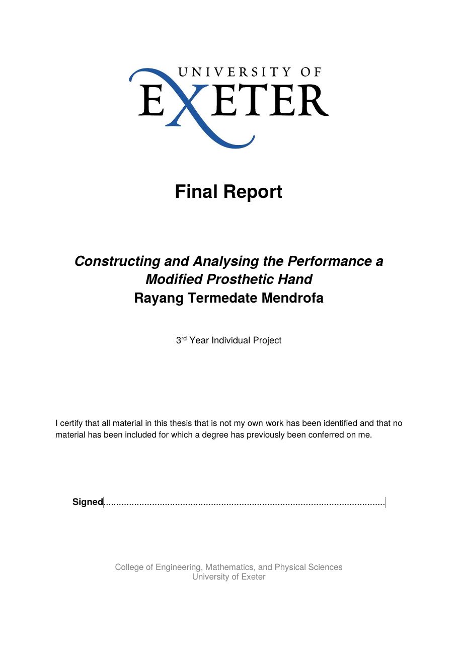 Dissertation page 1 of 35