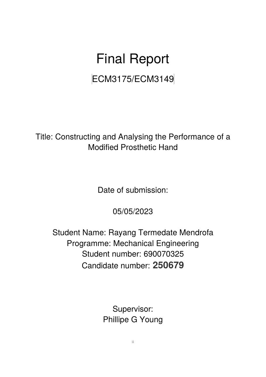 Dissertation page 2 of 35